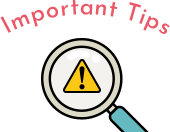 依頼時の注意点