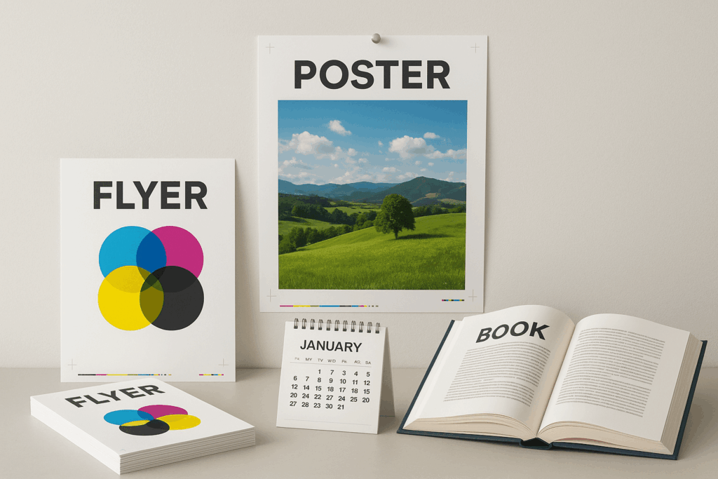 オフセット印刷代表例