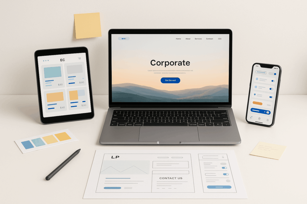 Webデザイン・UI/UXデザイン会社_制作物代表例