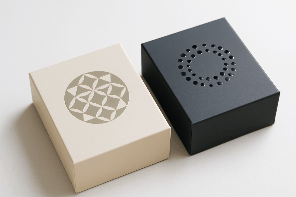 部分UVコーティング